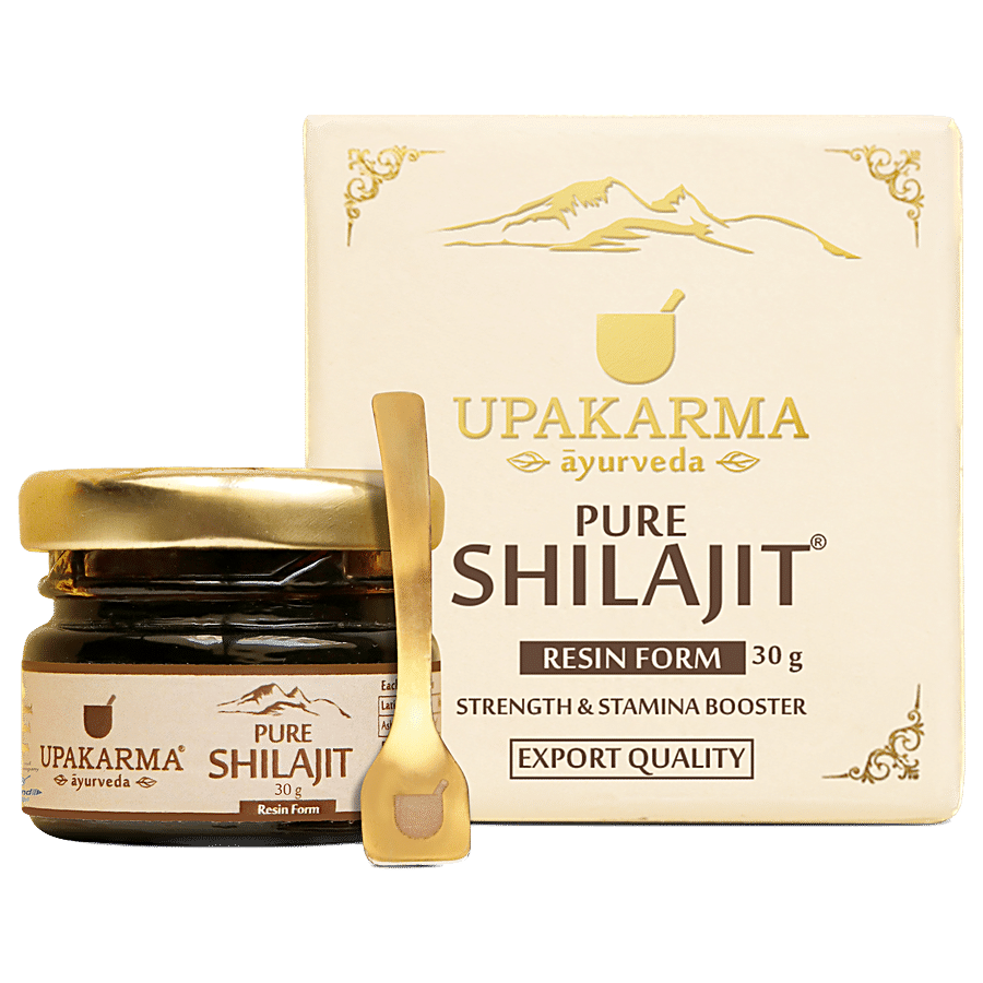 UPAKARMA Pure Shilajit Resin - For Strength