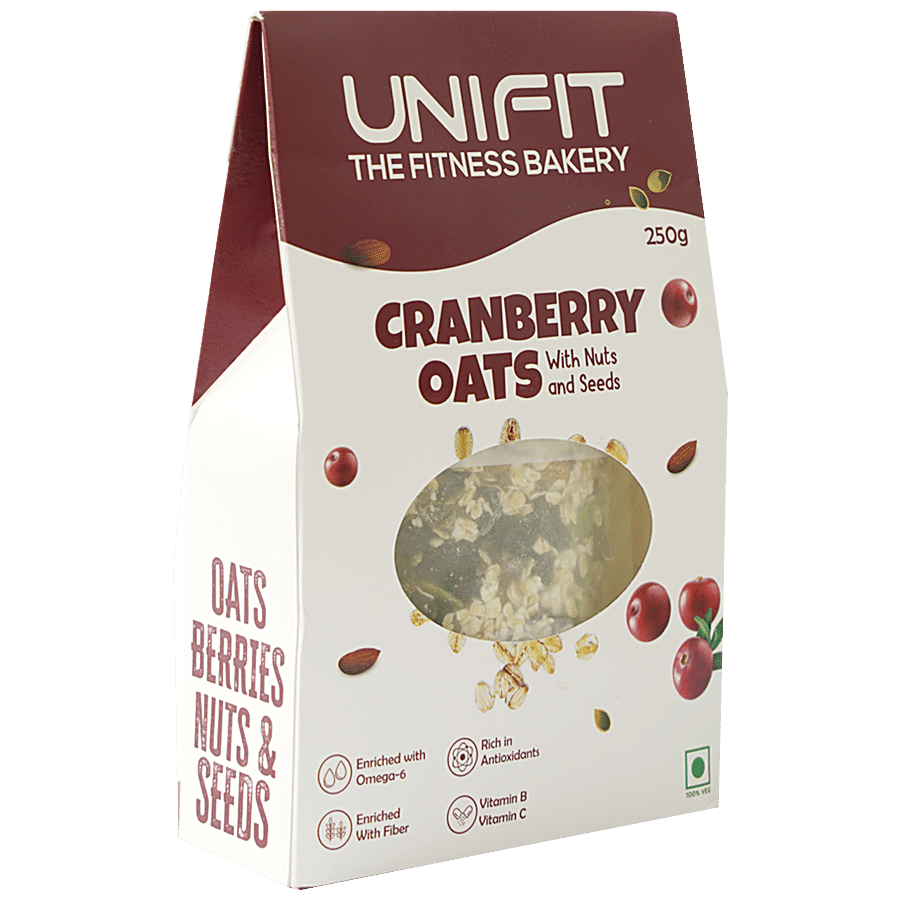 Unifit Cranberry Oats - with the Goodness of Nuts & Seeds