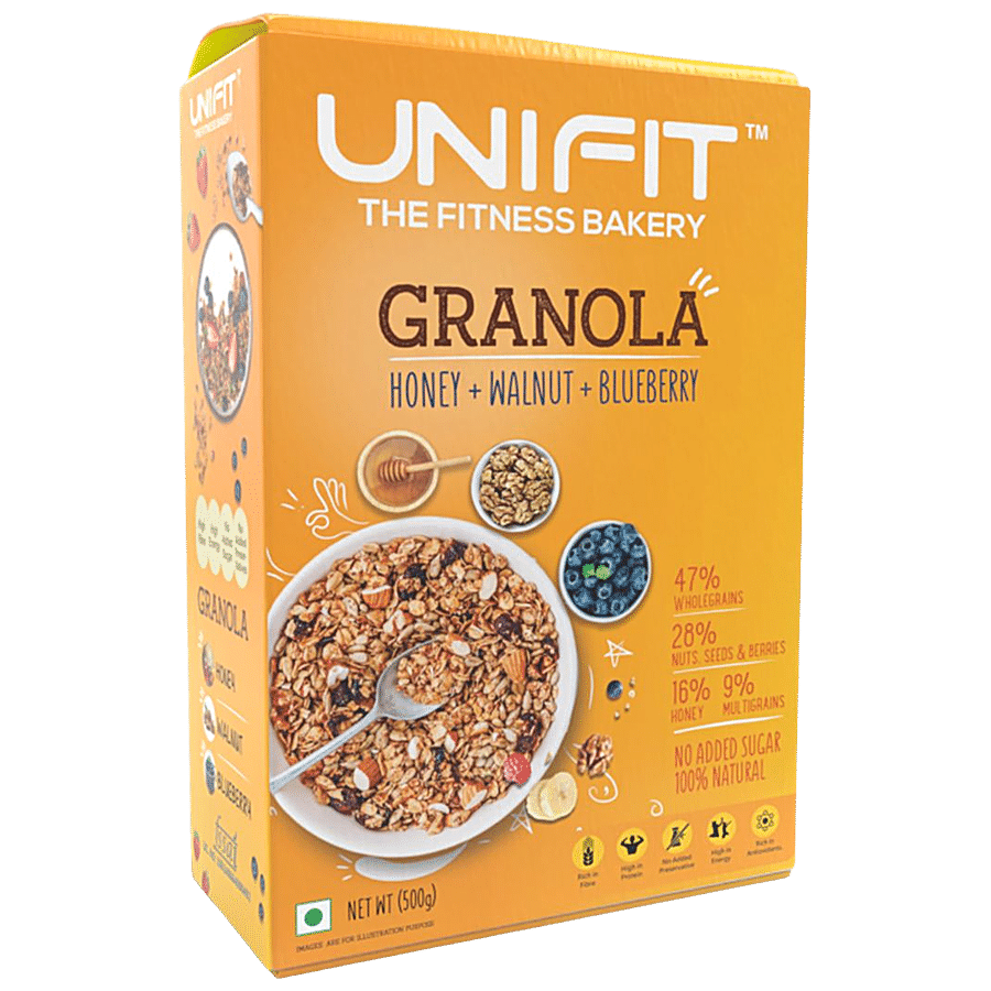 Unifit Crunchy Granola - The Fitness Bakery