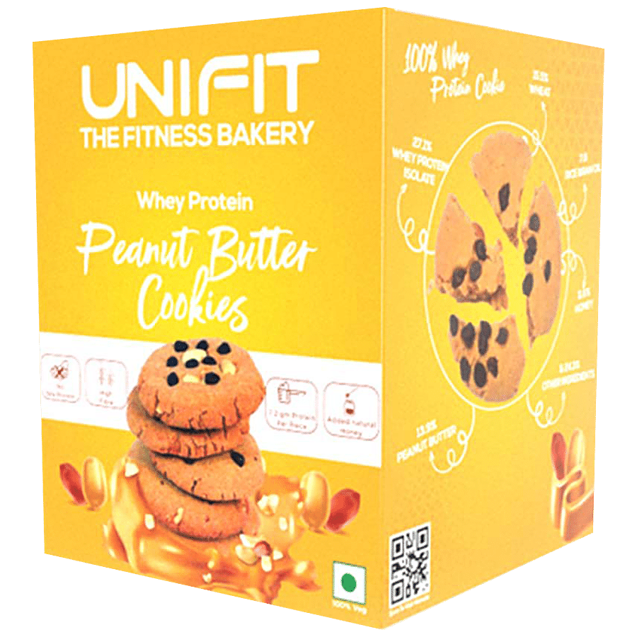 Unifit Peanut Butter Cookies - Whey Protein