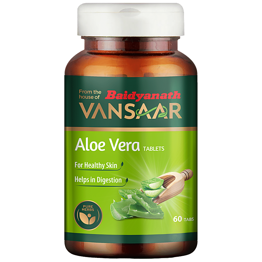 Vansaar Aloe Vera Tablets - Herbal Supplement