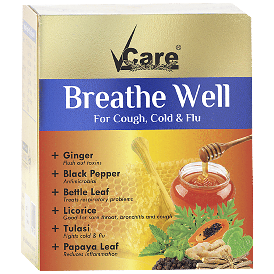 Vcare  Breathe Well Honey - For Cough & Cold