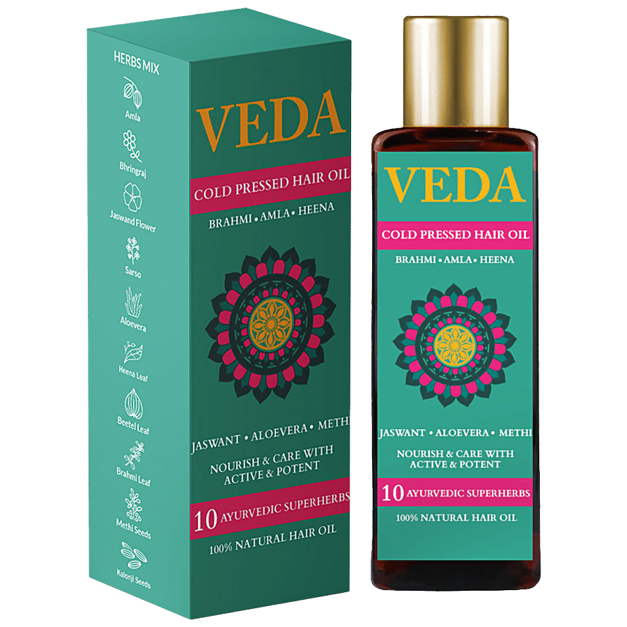 Veda Ayurvedic Cold Pressed Hair Oil