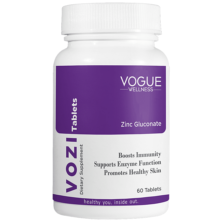 Vogue Wellness VOZI Zinc Gluconate Tablet - Immunity Booster