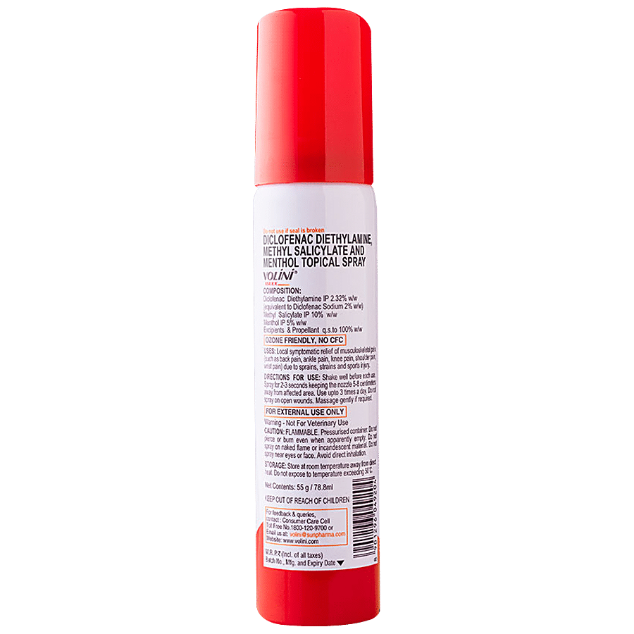 Volini Maxx Pain Relief Spray