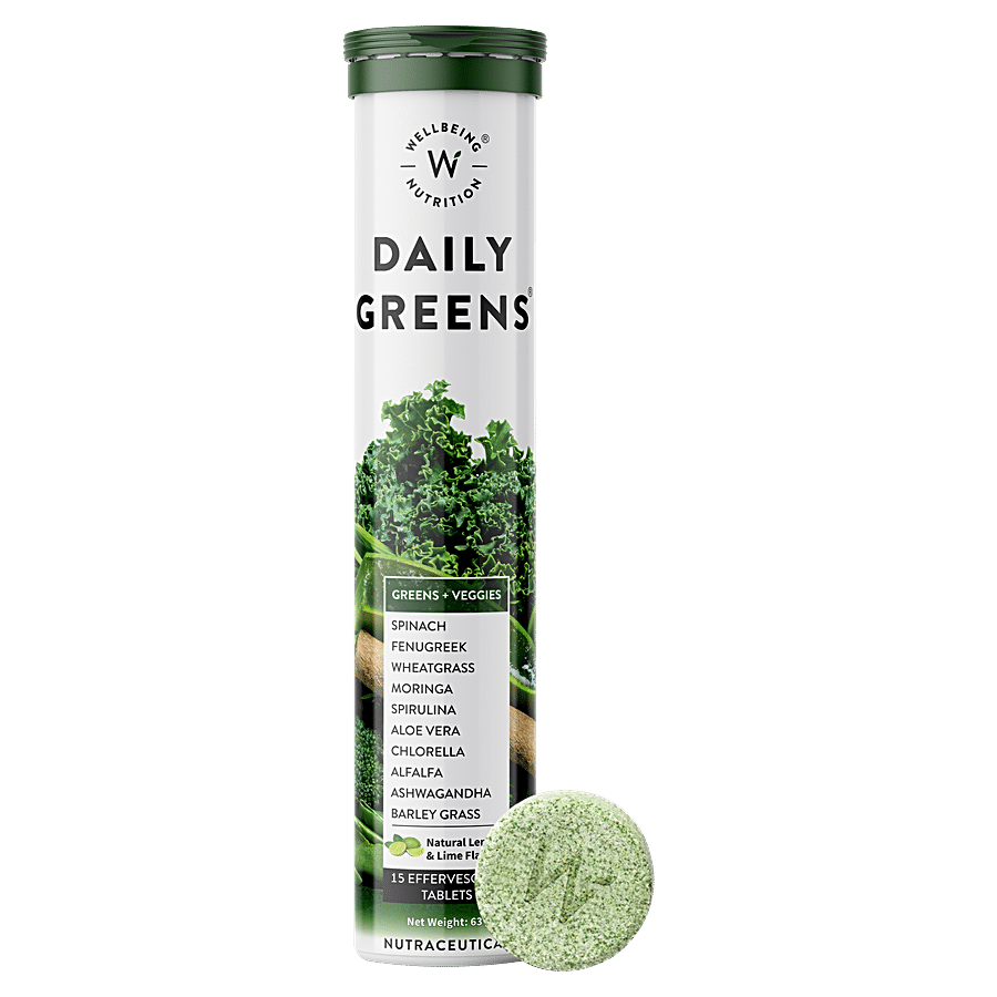 Wellbeing Nutrition Daily Greens Wholefood Multivitamin