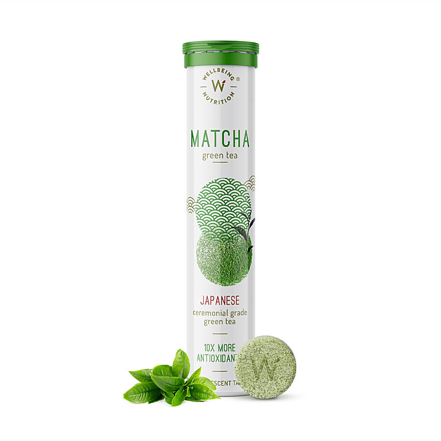 Wellbeing Nutrition Organic Japanese Ceremonial Matcha Green Tea For Energy