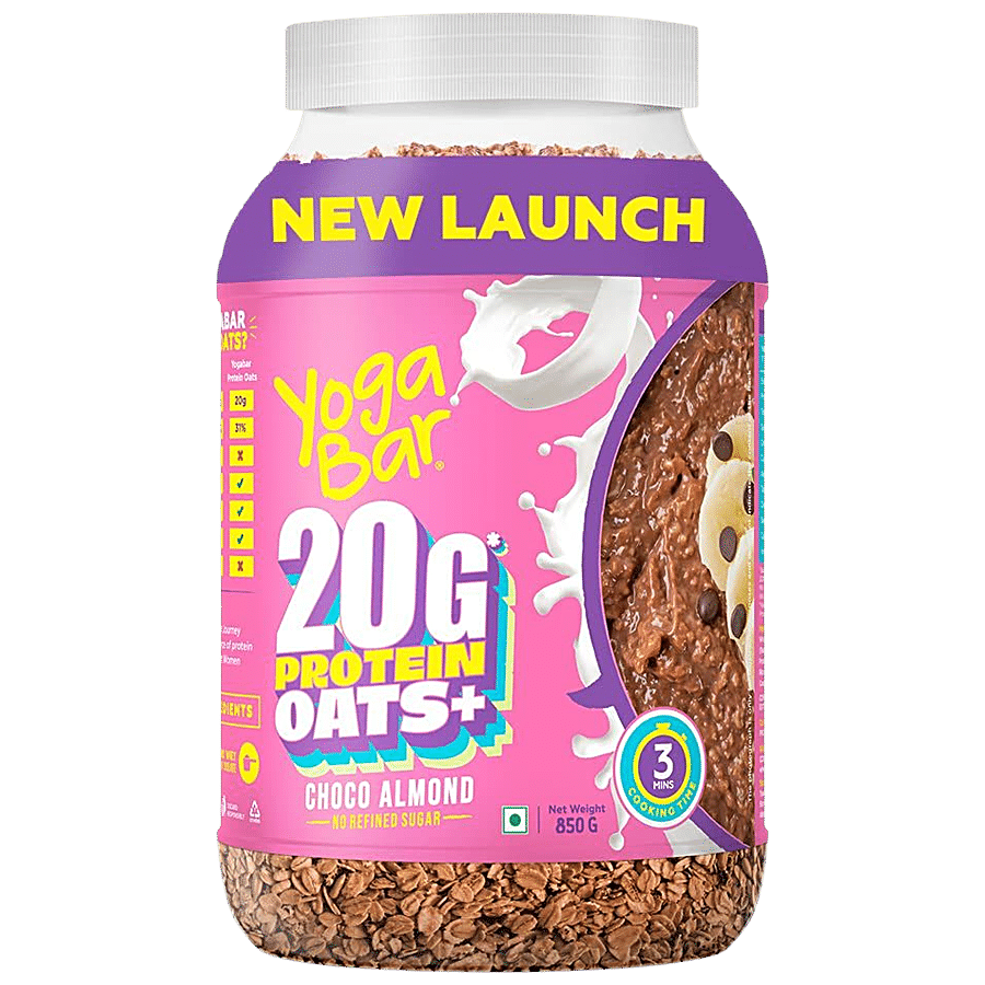 Yoga Bar 20 G Protein Oats+ - Choco Almond