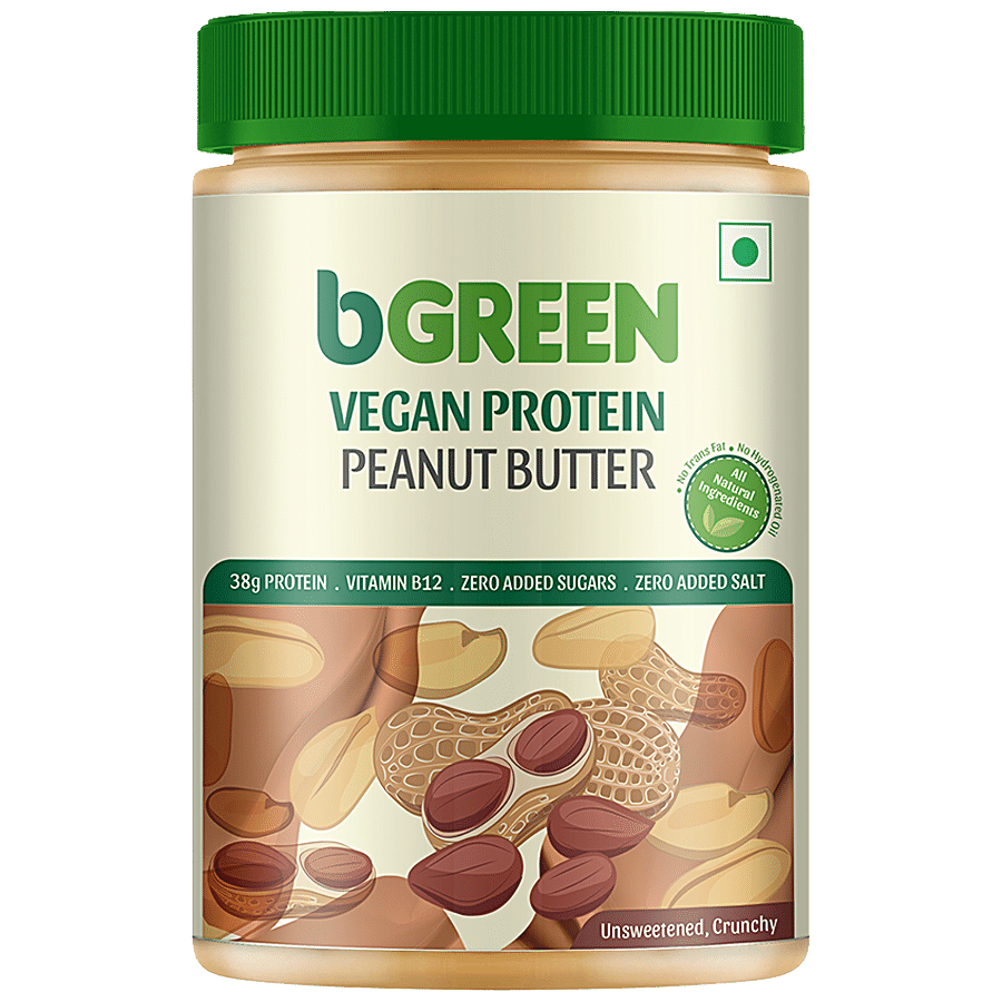 bGREEN bGREEN by HealthKart Vegan Protein Peanut Butter