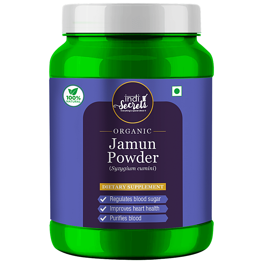 indiSecrets Organic Jamun Powder