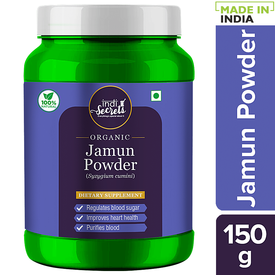 indiSecrets Organic Jamun Powder