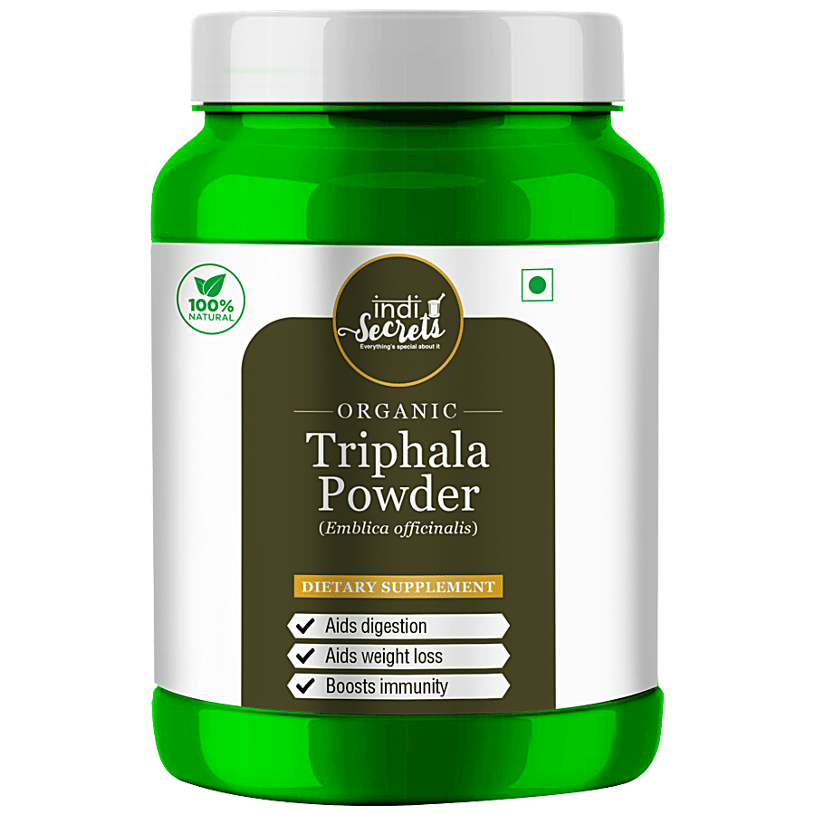 indiSecrets Organic Triphala Powder