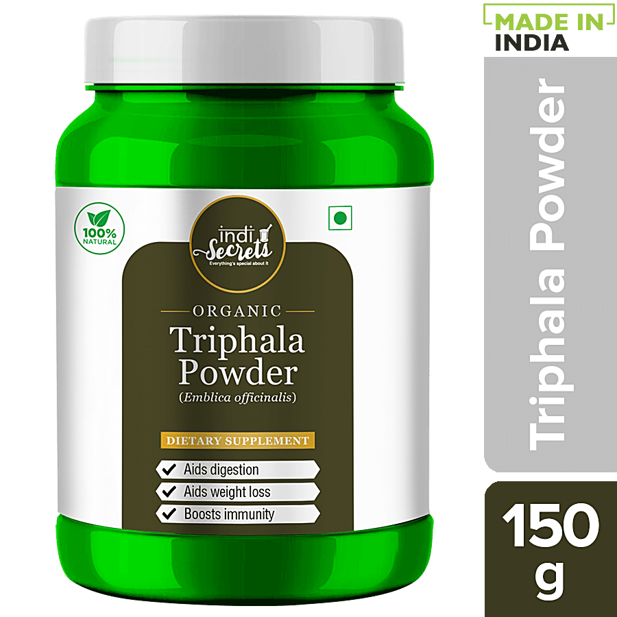 indiSecrets Organic Triphala Powder