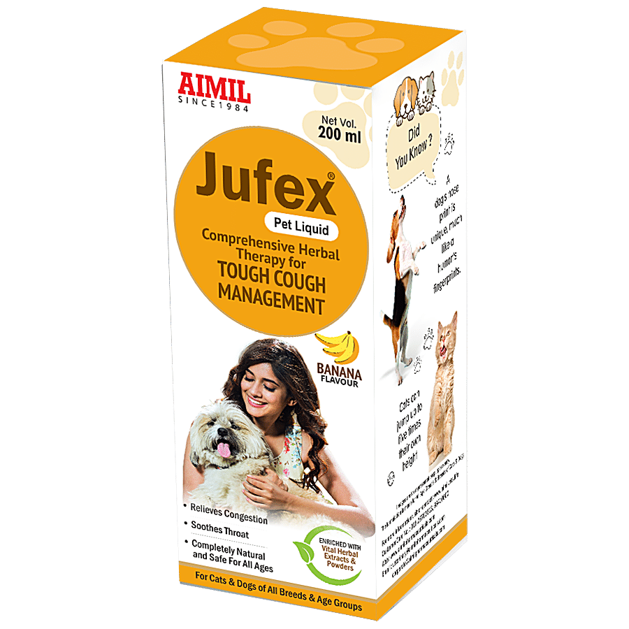 AIMIL Jufex Pet Liquid - For Dogs & Cats