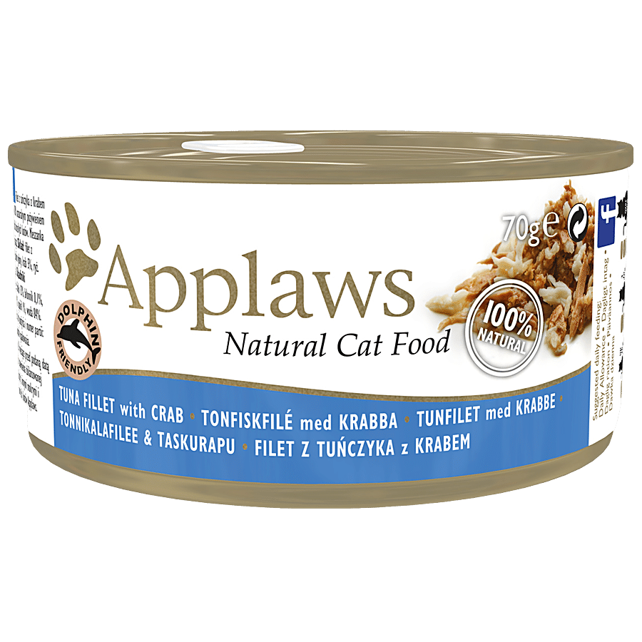 Applaws Natural Cat Food - Tuna Fillet With Crab