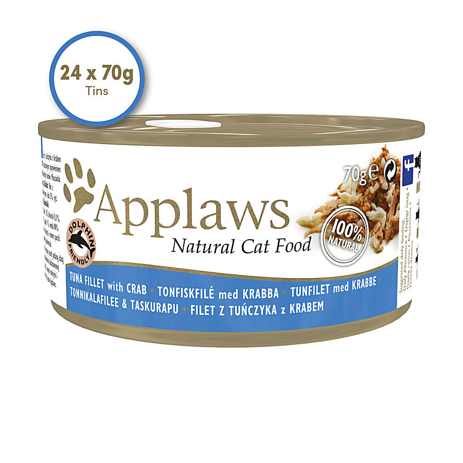 Applaws Natural Cat Food - Tuna Fillet With Crab