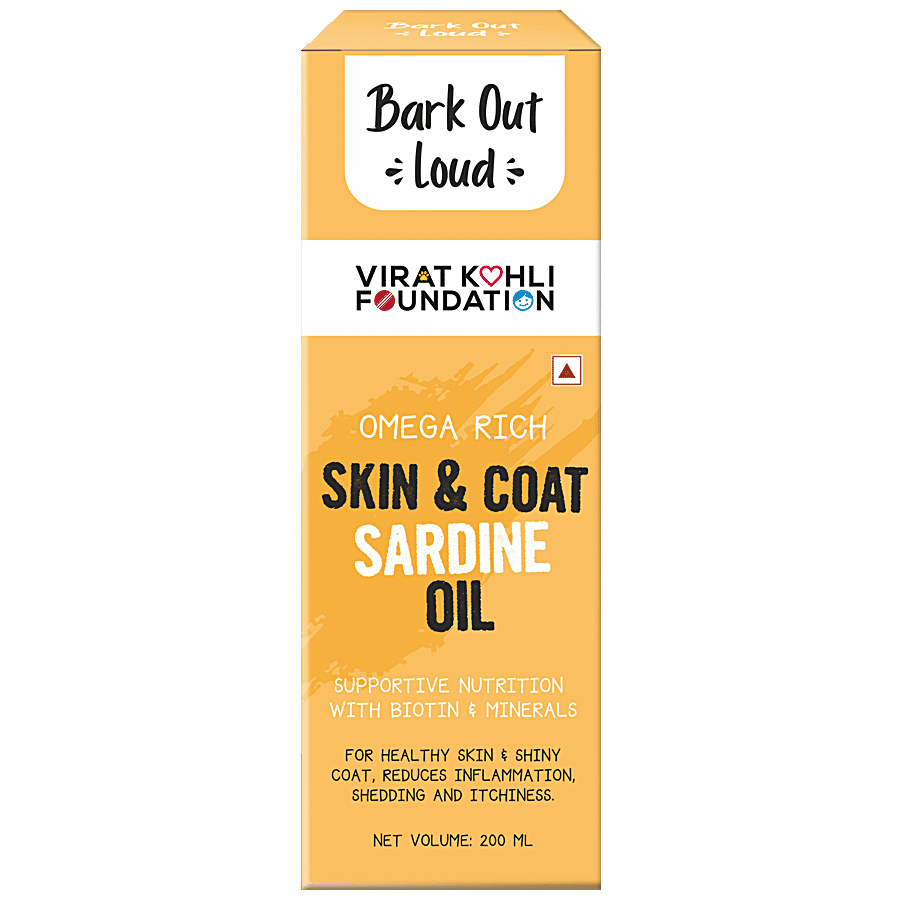 Bark Out Loud Skin & Coat Sardine Oil - Supplement for Healthy Skin