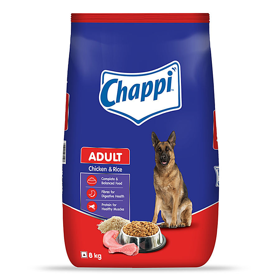 Chappi Adult Dry Dog Food - Chicken & Rice