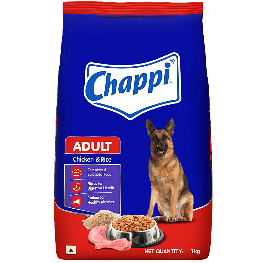 Chappi Adult Dry Dog Food - Chicken & Rice