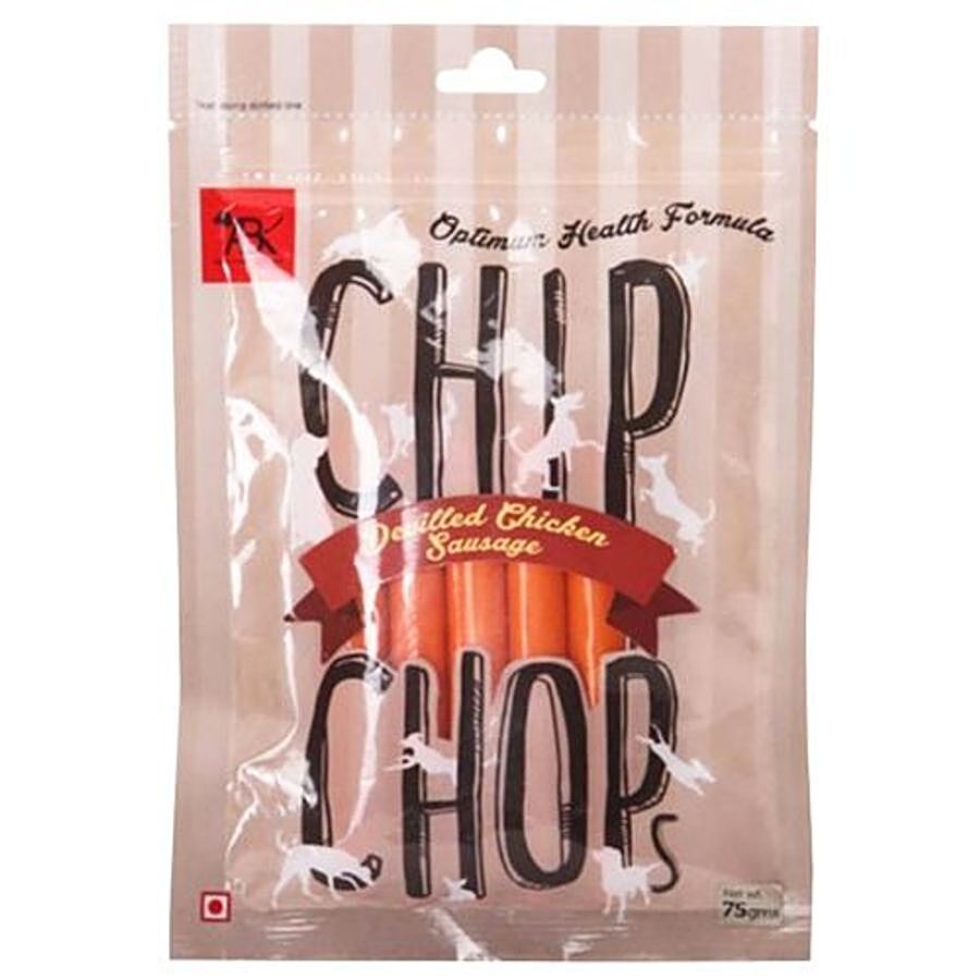 Chip Chops Dog Treats - Devilled Chicken Sausage