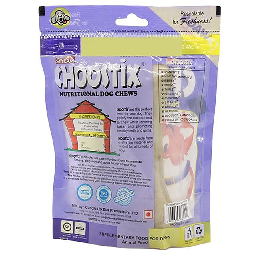 Choostix Pressed Bonez Nutritional Chews - For Dogs