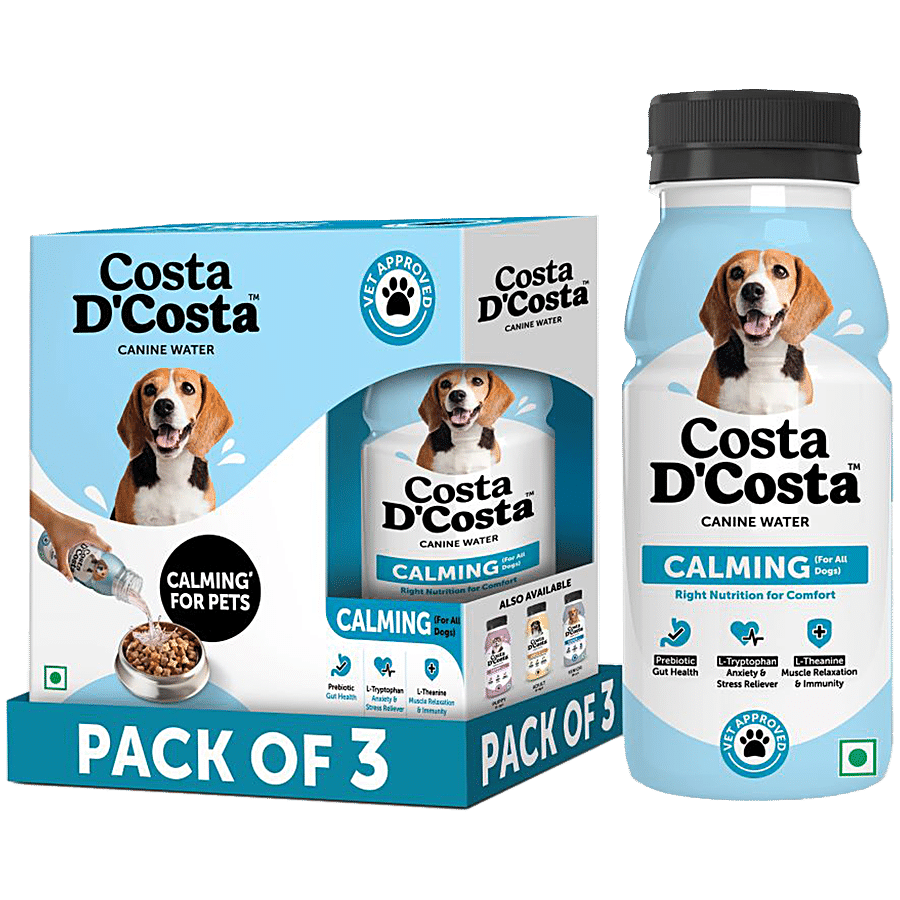 Costa D'Costa  Canine Water For Calming Dogs - All Ages