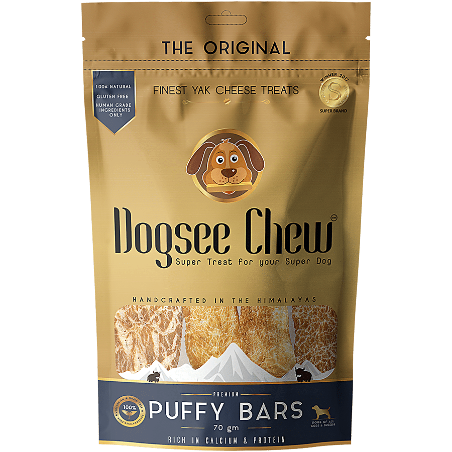 Dogsee Chew Puffy Bars