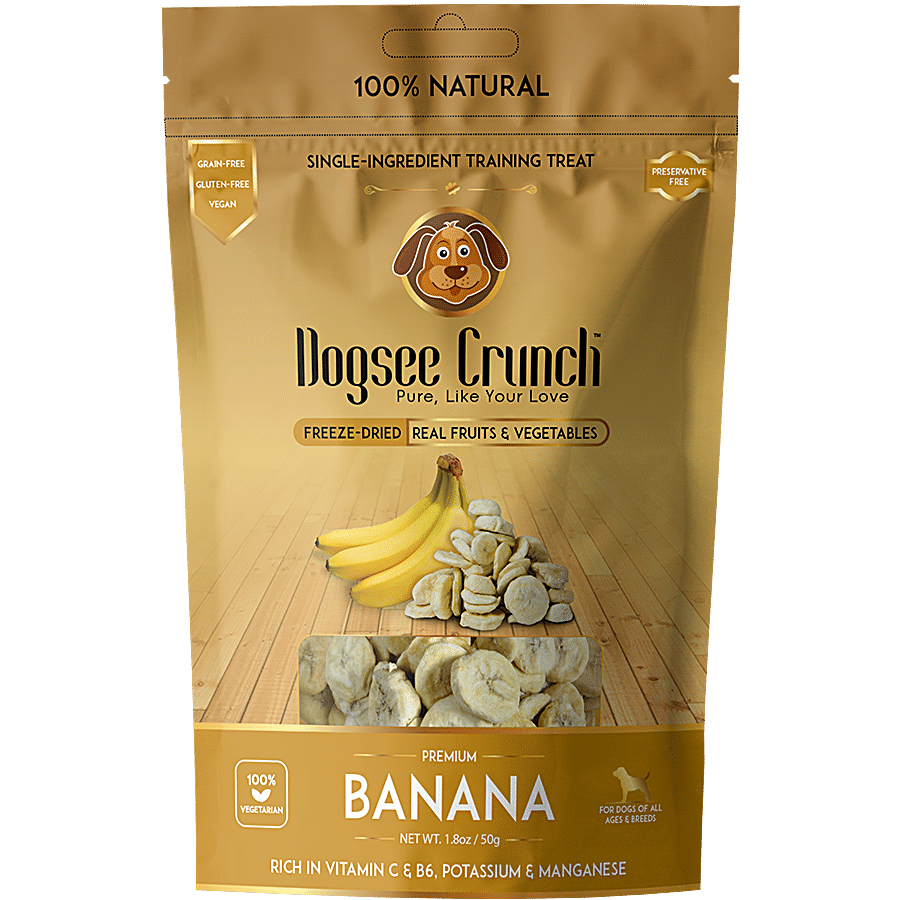 Dogsee Crunch Banana Training Treat