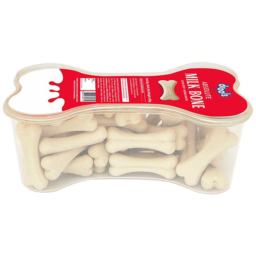 Drools Absolute Milk Bone Dog Treat - High In Calcium