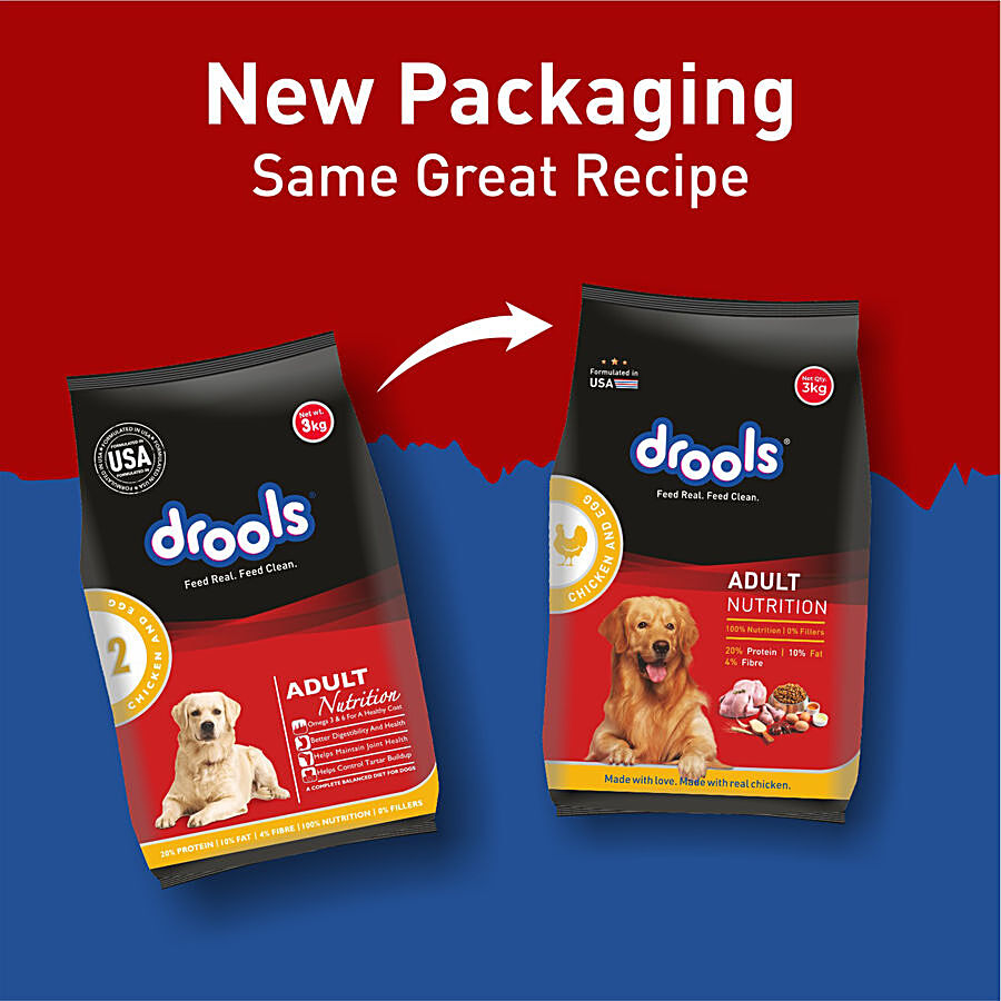 Drools Chicken & Egg Adult Dog Dry Food