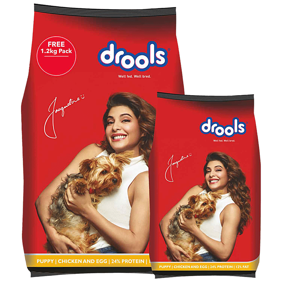 Drools Puppy Dry Dog Food - Boosts Digestive Ability