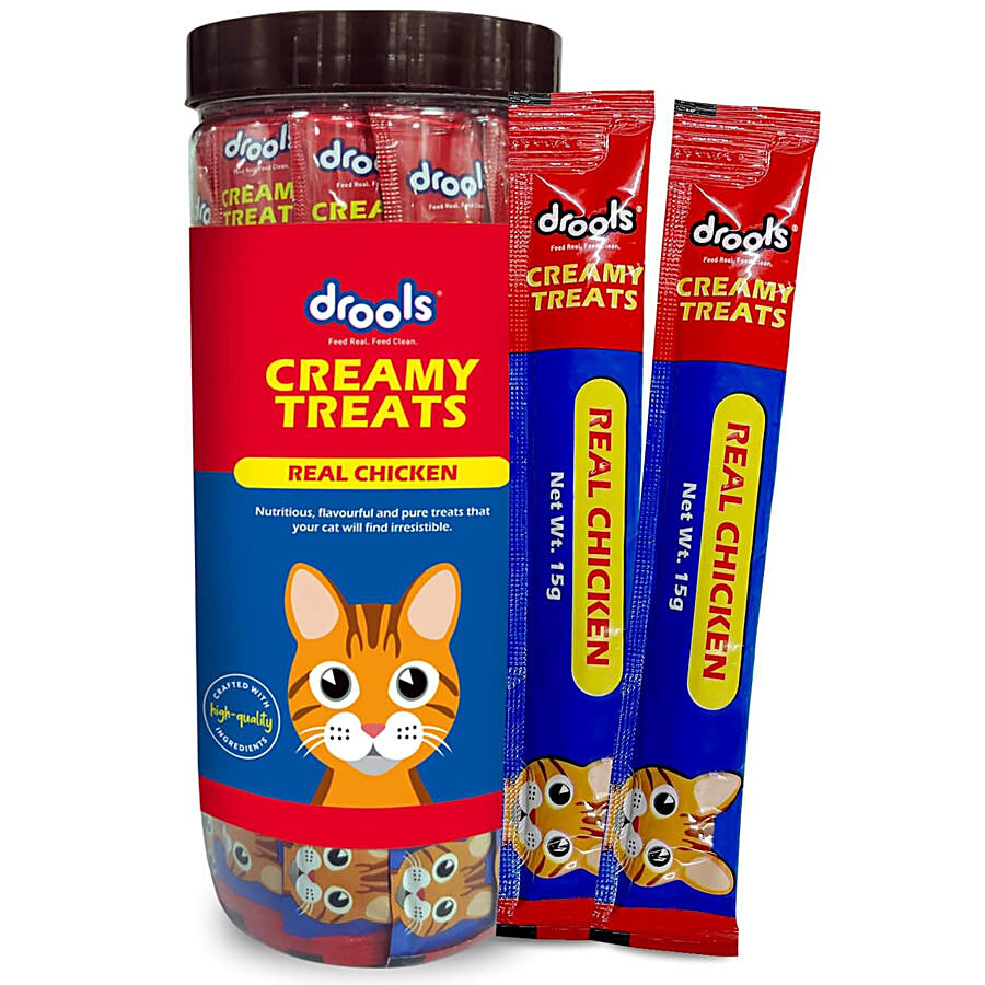 Drools Real Chicken Creamy Cat Treats