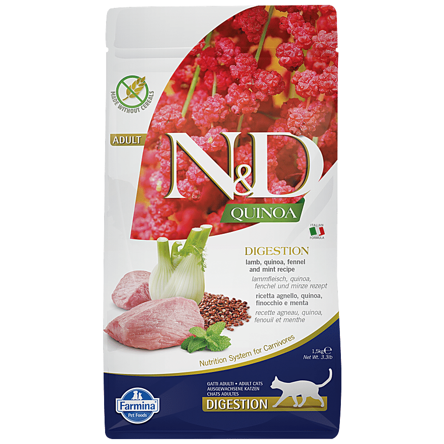 FARMINA PET FOODS N&D Quinoa Cat Dry Food - Digestion