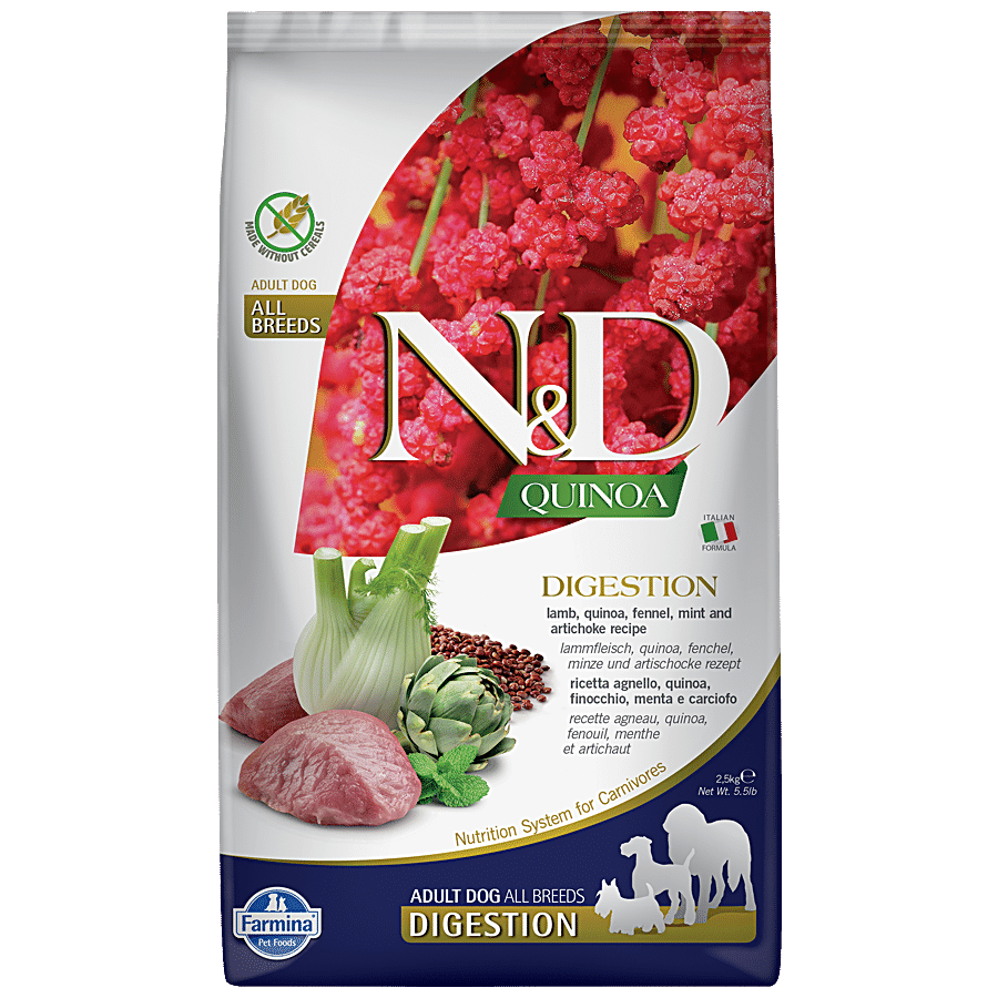 FARMINA PET FOODS N&D Quinoa Dog Dry Food For Adult - Digestion