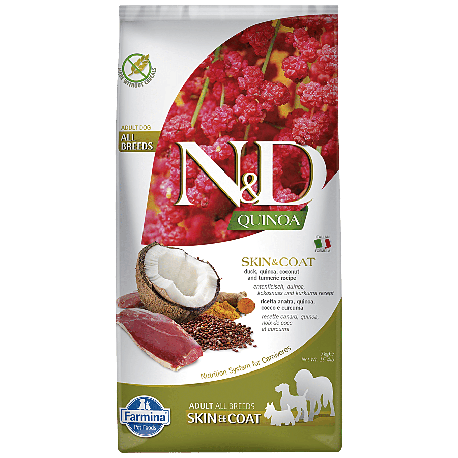 FARMINA PET FOODS N&D Quinoa Dog Dry Food For Adult - Skin & Coat