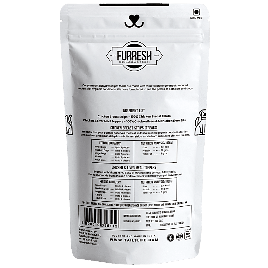 Furresh Chicken & Liver Meal Toppers