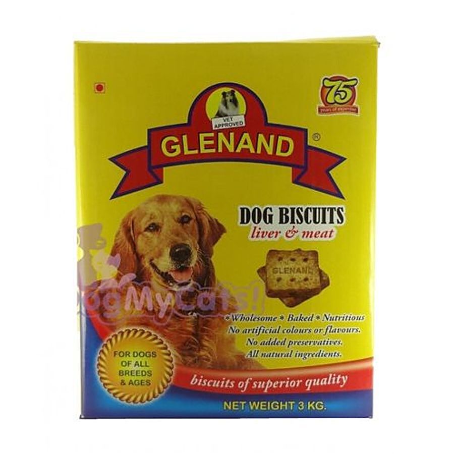 GLENAND Pet Food - Liver & Meat Biscuits