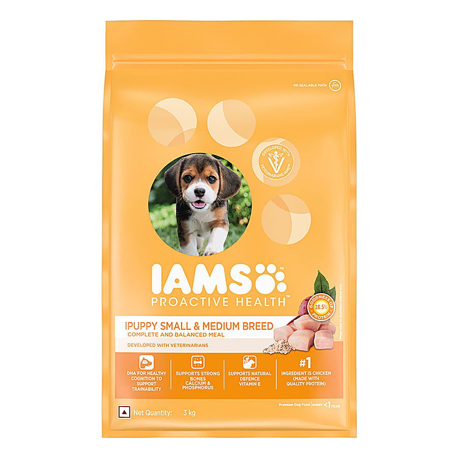 IAMS Proactive Health Smart Puppy Dry Dog Food - Small & Medium Breed