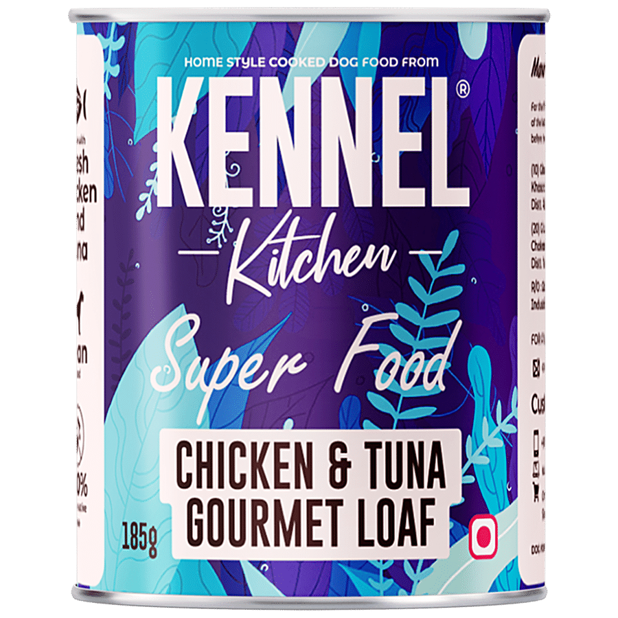 Kennel kitchen  Chicken & Tuna Gourmet Loaf - Super Food