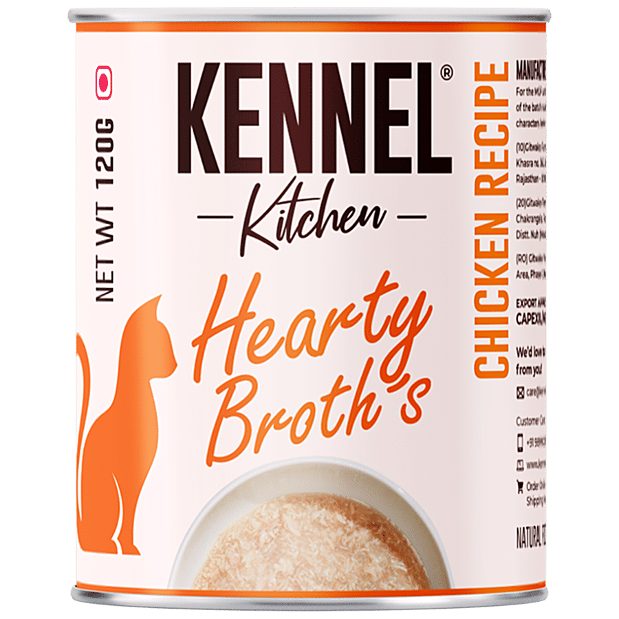 Kennel kitchen  Hearty Broths Chicken Recipe - Cat Food