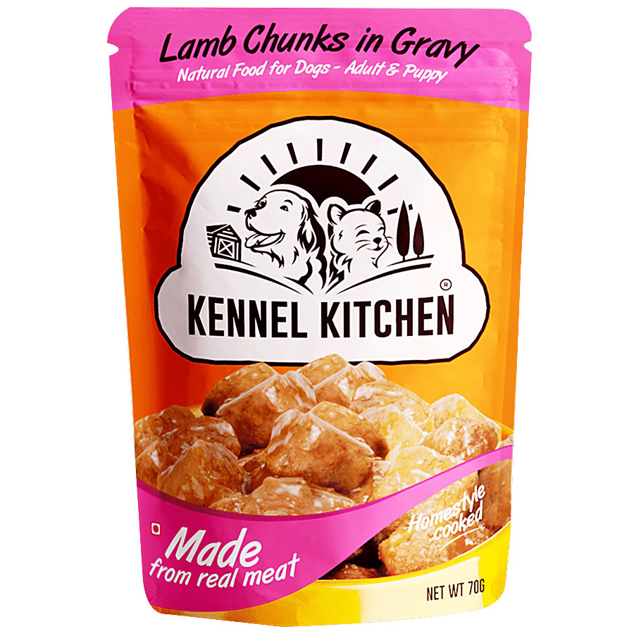 Kennel kitchen  Lamb Chunks In Gravy