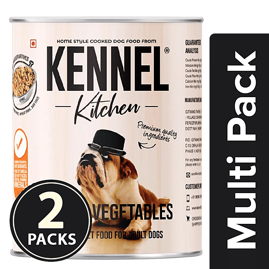 Kennel kitchen  Lamb & Vegetables Dog Food - Adult