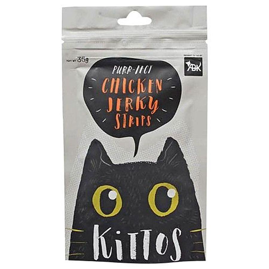 Kittos Cat Treats - Chicken Jerky Strips