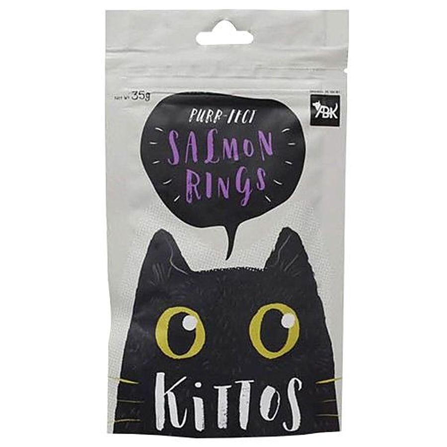 Kittos Cat Treats - Salmon Rings