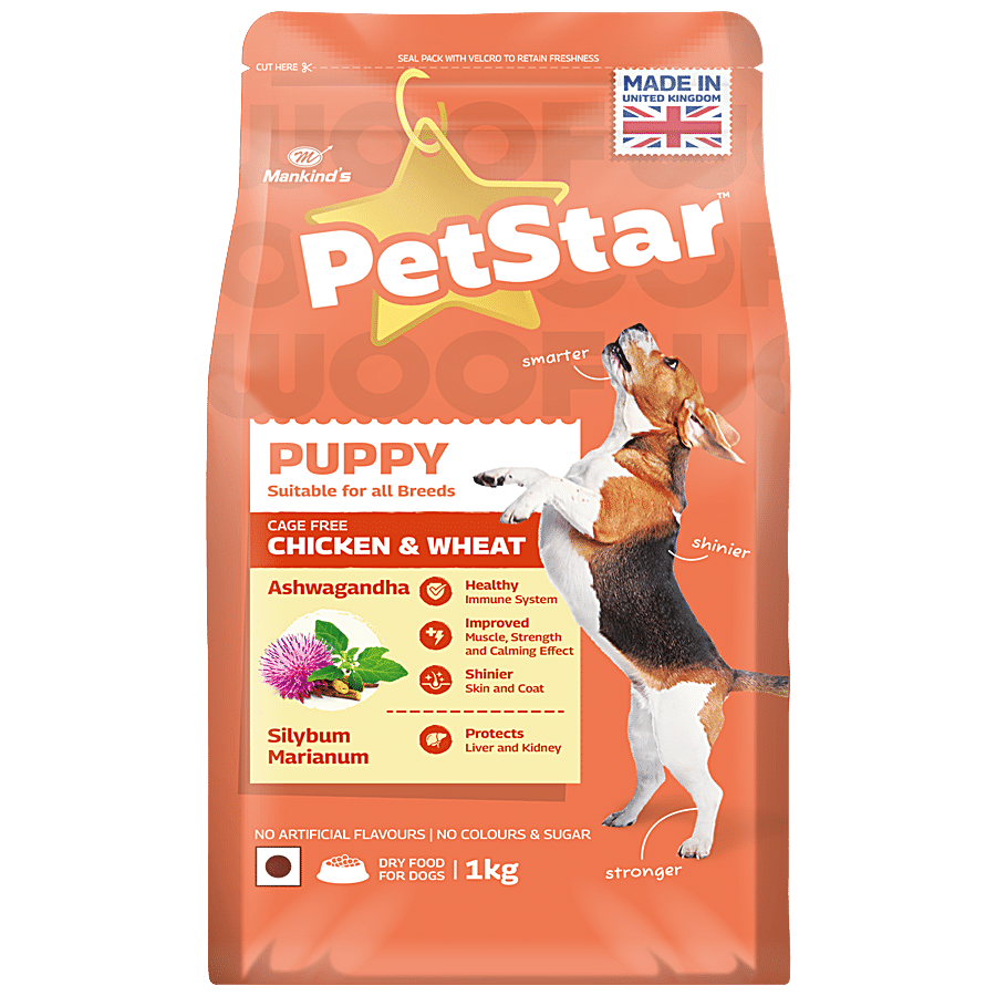 Mankind’s Petstar Dry Dog Food - Chicken & Wheat