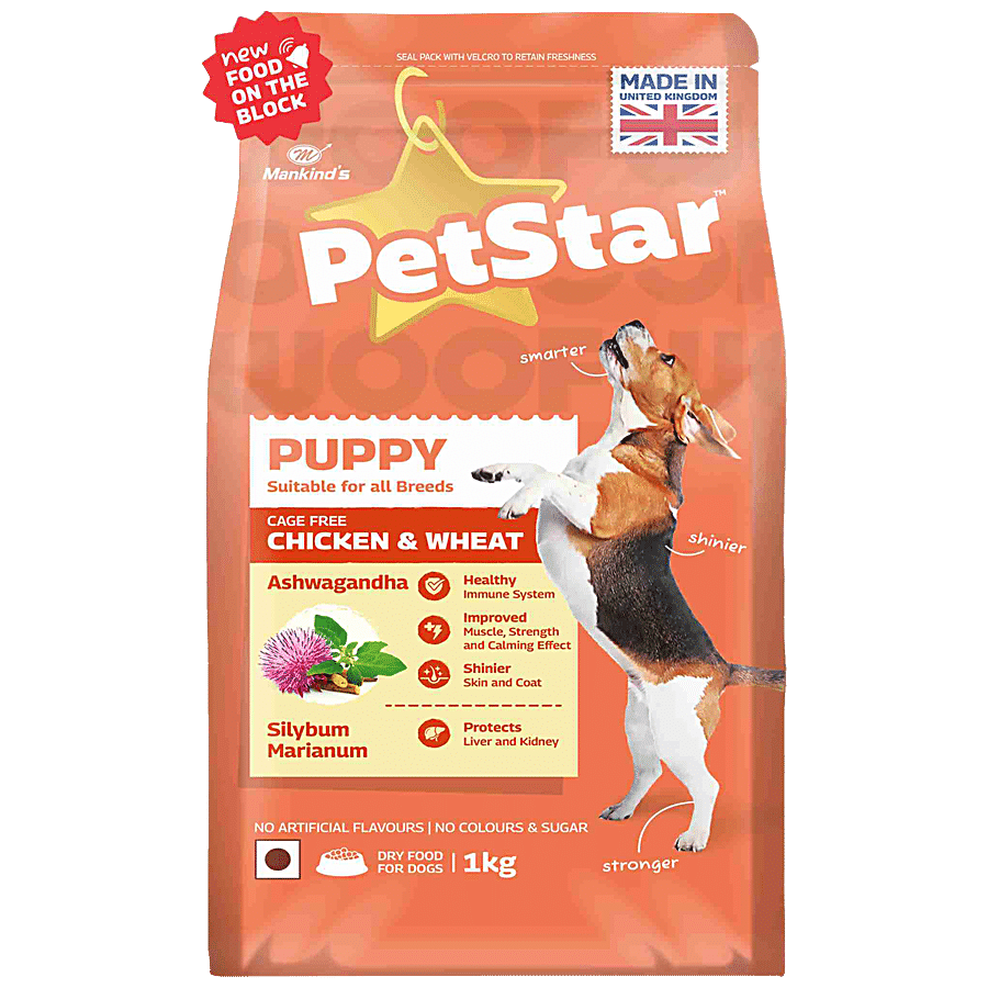 Mankind’s Petstar Dry Dog Food - Chicken & Wheat