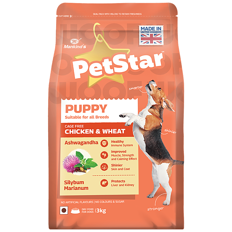 Mankind’s Petstar Dry Dog Food - Chicken & Wheat