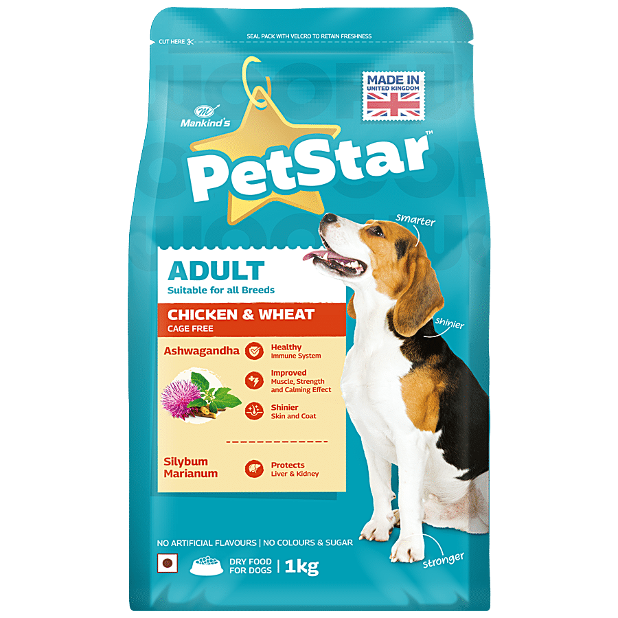 Mankind’s Petstar Dry Dog Food - Chicken & Wheat