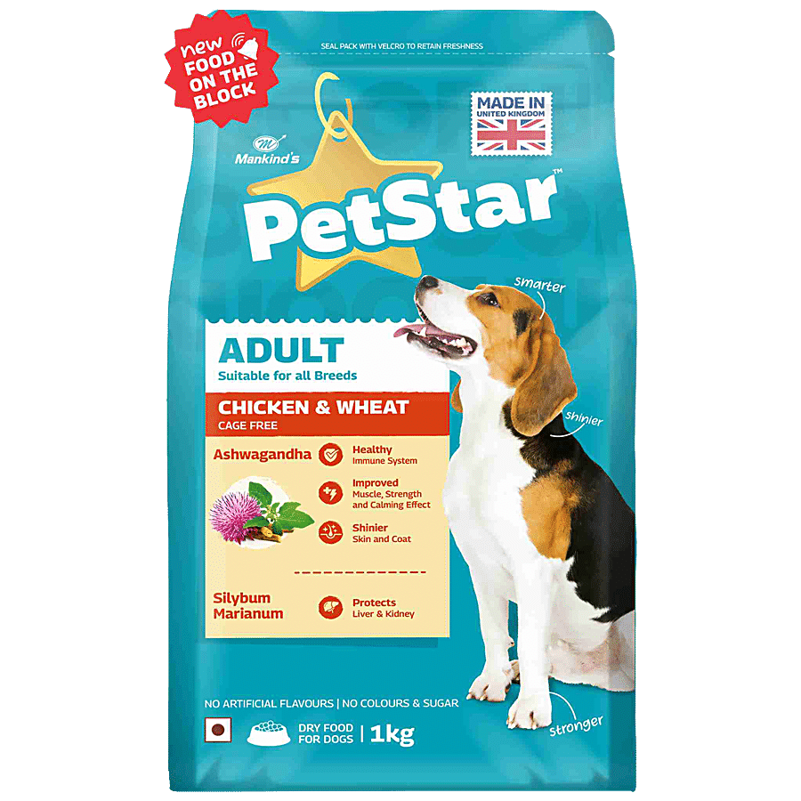 Mankind’s Petstar Dry Dog Food - Chicken & Wheat