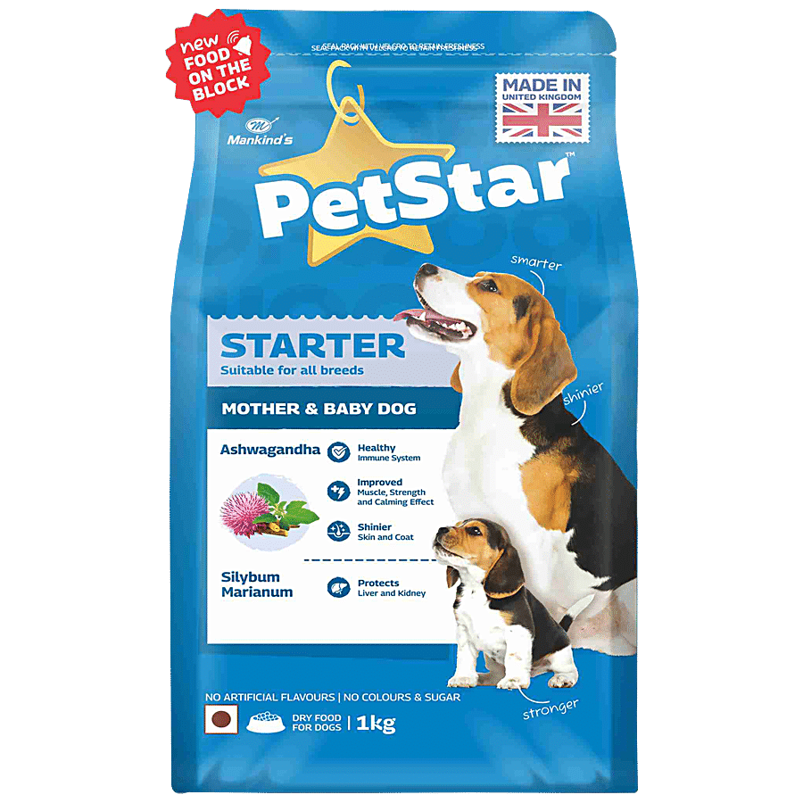 Mankind’s Petstar Dry Dog Food - With Ashwagandha